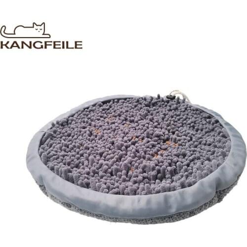 KANGFEILE Nylon Soft Pet Dogs Chain Traction Rope Leads Free Hands Diagonally Dog Rope Explosion-proof Chain for Large Dog D2325