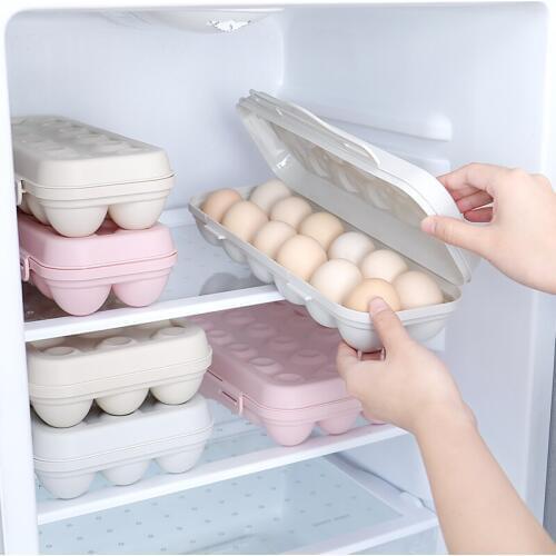 Refrigerator Food Storage Box Kitchen Accessories Organizer Fresh Box Egg Holder Boxes Storage Box For Refrigerator Eggs Kitchen