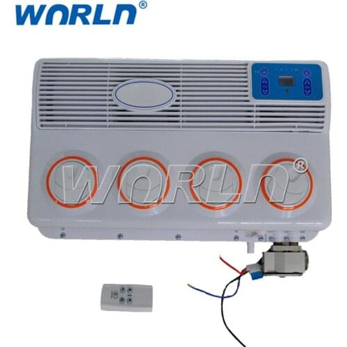 Truck Car Air Conditioning 404 Remote Air Outlet Tuyere Evaporator Assembly 12V/24V Blower Fan Sets