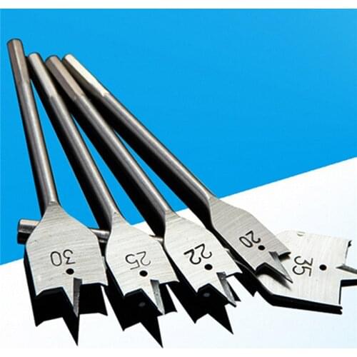 High-carbon Steel 6-35mm drill Wood Flat Drill Set Woodworking Spade Drill Bits Durable Woodworking Tool Sets Spade drill bit