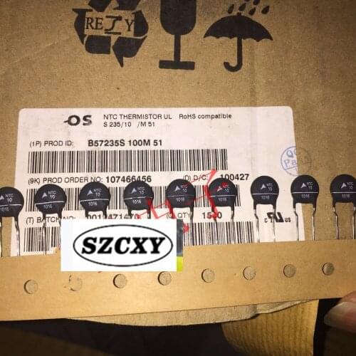 New and original20PCS NTC thermistor B57235S100M51 10R ohm 3A original package