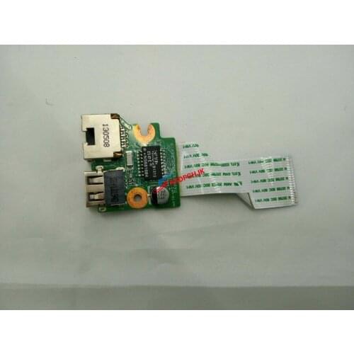 Original FOR HP Pavilion 15-E USB LAN Ethernet Board DA0R65TB6D0 Full TESED OK
