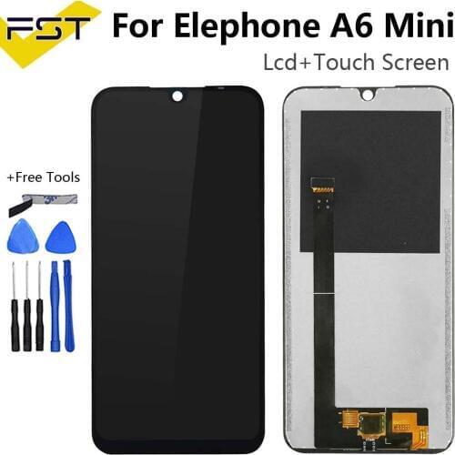 5.71''For Elephone A6 mini LCD Display+Touch Screen Digitizer Assembly Repair Parts With Tools And Adhesive For Elephone A6mini