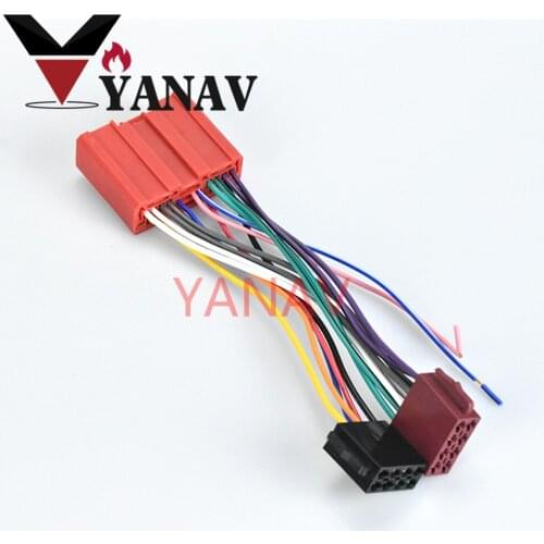 12-015 ISO RADIO ADAPTER CABLE FOR MAZDA 2001