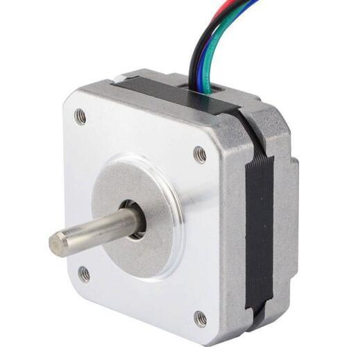 17Hs08-1004S 4-Lead Nema 17 Stepper Motor 20Mm 1A 13Ncm(18.4Oz.In) 42 Motor Nema17 Stepper For Diy 3D Printer Cnc Xyz