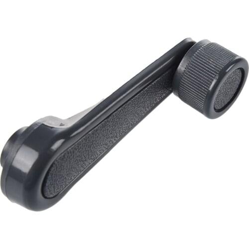 2 Pcs Gray Plastic Universal Car Window Winder Cranks Handle Lever
