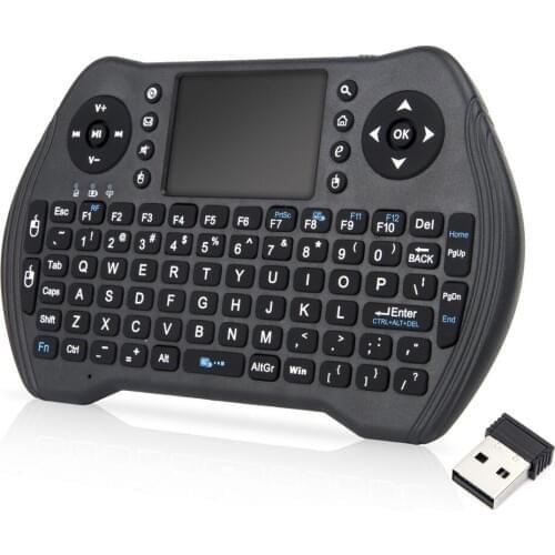 20pcs/lot dhl free MT10 wireless Keyboard 3 colors Backlit 2.4G Wireless Touchpad for Android tv Box