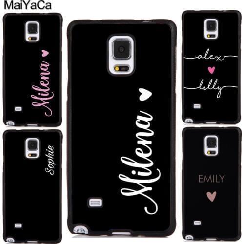 PERSONALISED HANDWRITTEN NAME CUSTOM WEDDING Case For Samsung A71 A51 A21S A20e A50 A70 A10 A40 S9 S10 e S20 Plus Note 20 Ultra