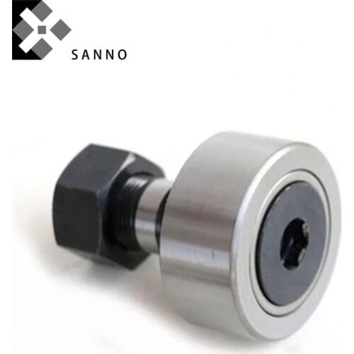 NUKR35 / 40 / 47 / 52 / 62 stud type track needle roller bearing for machine tools, metallurgy