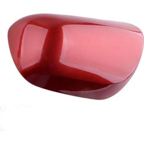 Car ABS Red Left Side Rearview Mirror Cap Cover Housing Fit For Toyota Corolla 2007 2008 2009 2010 2011 2012 2013