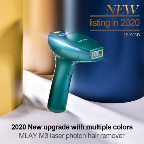 MLAY M3 Laser hair removal mlay laser IPL milling hair removal machine جهاز ليزر لازالة الشعرMLAY Hot sales home use epilator