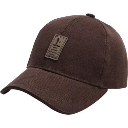 Women Mens Adjustable Golf Caps Panel Sports Hats Brown Black Gray Red Army Green White for Head 56-60cm