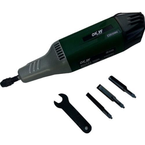 OKW electric chisel set, wood carving machine, woodworking machine, carving tools set 1pc