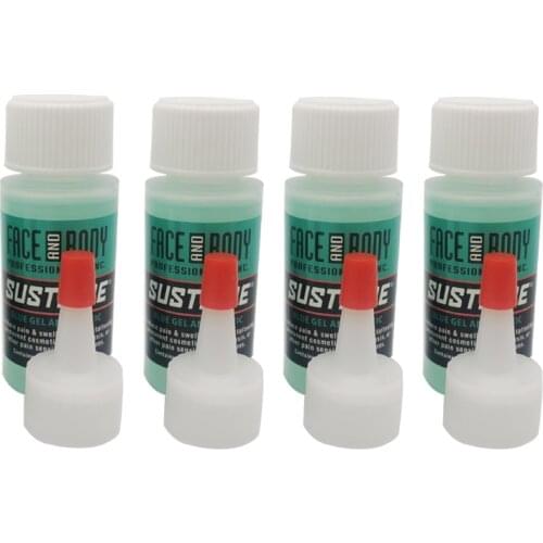 Professional FACE AND BODY Sustaine Blue Gel Eyebrow Lip Eyeliner Permanent Makeup Beauty Care Blue Gel 1.2OZ