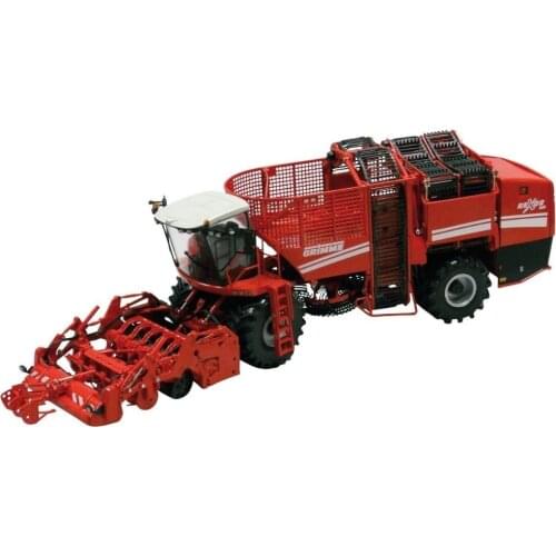 ROS 1:32 Grimme Rexor 620 Sugar Beet Harvester Farm Machinery Agricultural Vehicles DieCast Toy Model for Collection Decoration