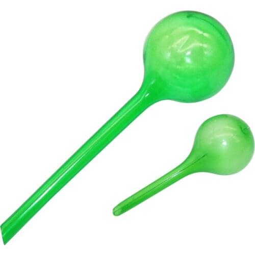 Plant Self Watering Bulb Shape Waterer PVC Automatic Watering Device Garden Pot Planter Cans Lazy Watering Dripper 1 Pc