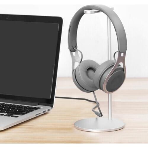 SeenDa Headphone Hanger Headset Stand Aluminium Alloy Holder Home Office Desktop Gaming Headphone Rack Earphone Bracket Metal