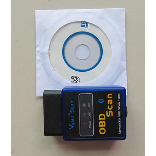 Super Mini Vgate ELM327 V2.1 Bluetooth ELM 327 OBD2 Code Scanner Support Most OBD2 Protocols