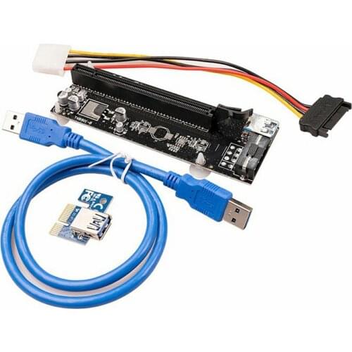 4pin Mining Extension Cable PCIE 1X To 16X Graphics Card Extension Cable For Graphics Card Interface Extension