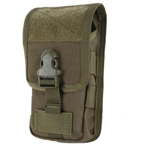 Military Tactical Camo Belt Pouch Bag Outdoor Hunting Hiking Mobile Phone Case Cover Pouch Nylon Backpack Phone Bag