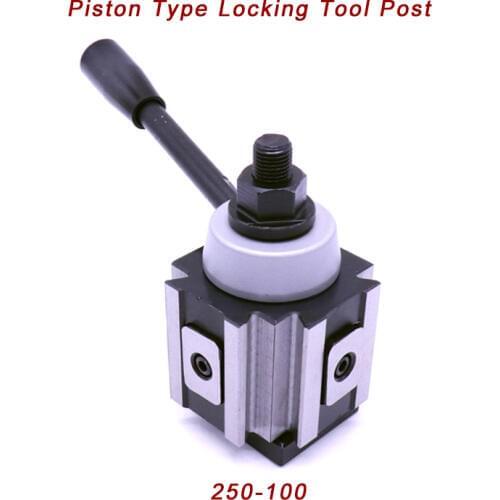 1PCS 250-100 Piston Quick Change Toolpost Boring Turning Holder Tool for CNC Metal Lathe lathe tool