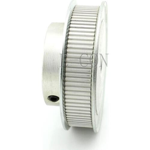 1PCS MXL Aluminum Timing Belt Pulley 90 Tooth 8mm/10mm/12mm Bore 0.08" Pitch for Stepper Motor