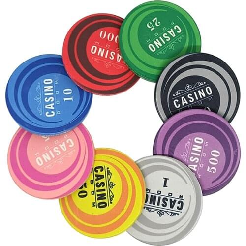 10pcs/Lot Ascona Ceramic High Quality Texas Hold'em Poker Gambling Casino Chip Wholesale