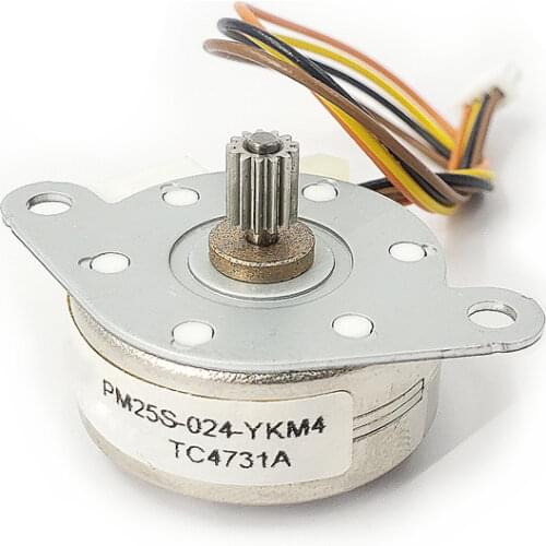 2 Phase 25 Stepper Motor Permanent Magnet PM25S-024 Motors Stepping Motor With 13 Gears For Home Sewing Machines Printer Scanner