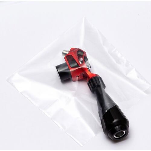 250 pieces/Bag Disposable Tattoo Machine Cover Bag for Tattoo Equipment Cleaning Clear & Blue Color