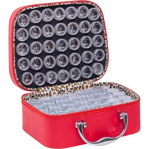 Diamond Painting Accessories With Bottle 70 Grid 40 Grid Embroidery Box Storage Bag Diamond Painting Transparent Bottle