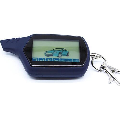 Keychain A61 LCD Remote Controller Key Fob for StarLine A61 two way car alarm system Russian 2-way alarm auto-start