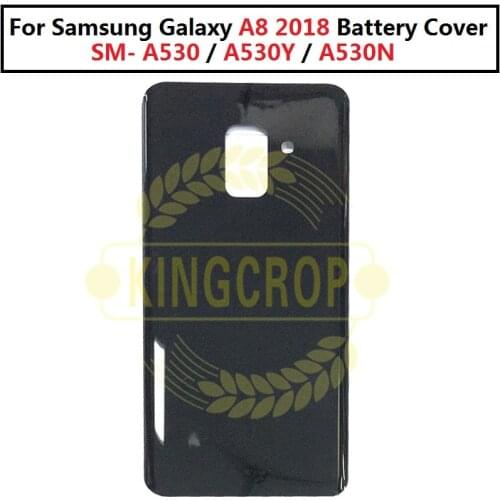 For Samsung Galaxy A8 2018 A530 A530F A8+ A8 plus A730F A730 A730FD Back Battery Glass Cover Rear Door Housing panel Case