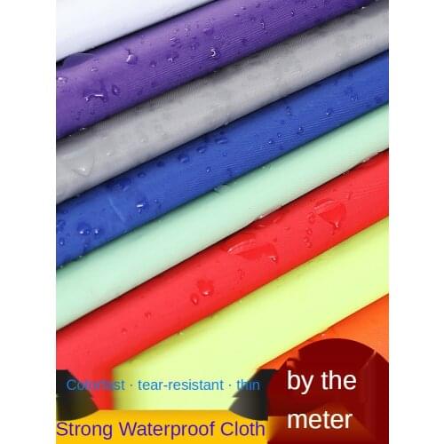 Encryption Double-sided Waterproof By The Meter for Tent Rainproof Raincoat Awning Ripstop Umbrella Cloth Outdoor Sewing Diy Pvc