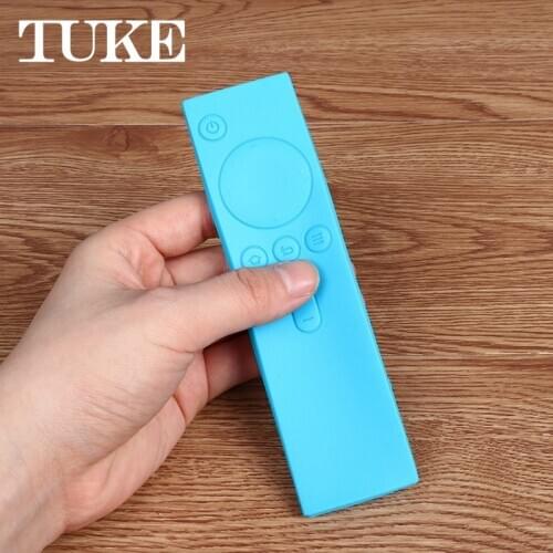 NEW 1PC Soft Silicone TPU Remote Control Covers Protective Case Anti-Slip Rubber Dust Covers for Xiaomi TV Mi Box