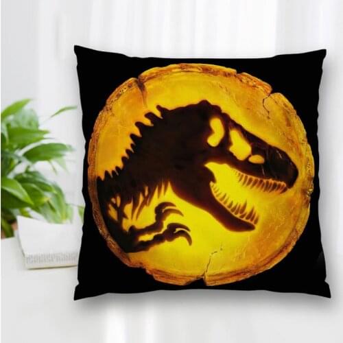 New Custom Pillow Slips Jurassic Park Pillow Covers Bedding Comfortable Cushion/Good For Sofa/Home/Car High Quality Pillow Cases
