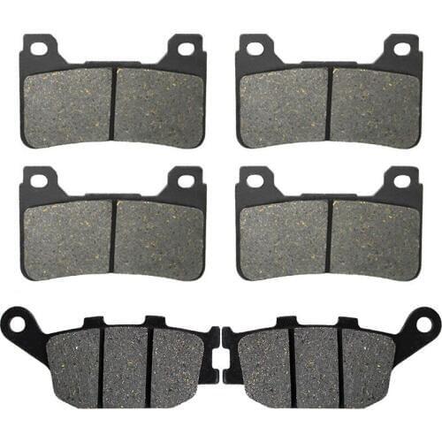 Motorcycle Front + Rear Brake Pads Disks for Honda CBR 600 RR (05-06) CBR600 RR CBR600RR LT390-390-174