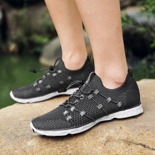 Water Shoes Aqua Shoes Plus Size Summer Shoes Men Women Breathable Beach Upstream Woman Sandals Outdoor Hiking Diving Aqua Socks