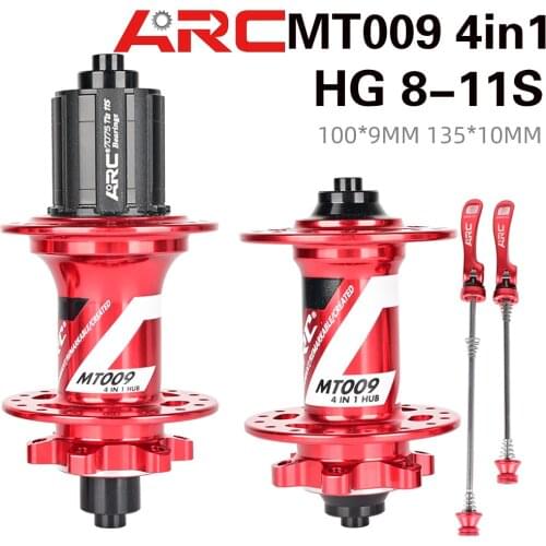 ARC 009 MTB Hub NBK 4 Sealed Bearing Hub 32 Holes 6 Claws Mountain Bike Hub Disc Brake Bicycle Hub SRAM XD MS 8 9 10 11 12 Speed