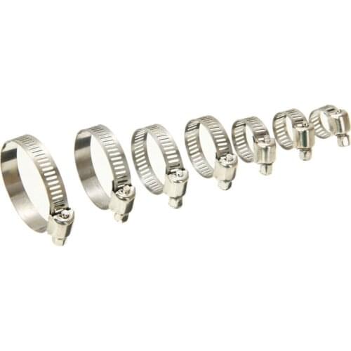 Stainless Steel Hose Clamps Clip Corrosion-resistant Replacement Equipment Strong