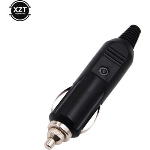 1pcs 12V Car Cigarette Lighter Socket Plug Connector Conversion Outlet With Fuse 100% brand new and high quality