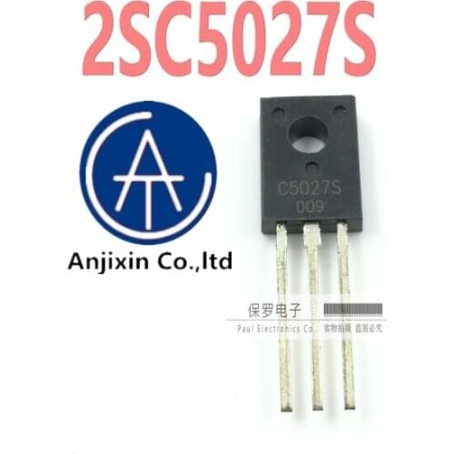 10pcs 100% orginal new real stock 2SC5027S NPN power tube 3A 800V C5027 TO-126F