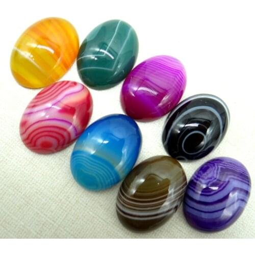 18*25mm Natural stone aventurine Quartz crystal lapis Turquoises Cabochon Pendant for diy Jewelry making necklace Accessories A4