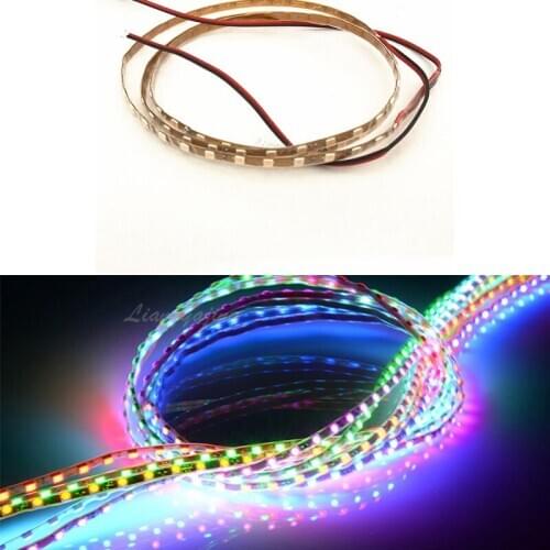 2PCS 90CM Car Flexible LED Eyebrow Strip Daytime Running Light DRL Waterproof Motorcycle Light Strip Decorative Light Bar 12V