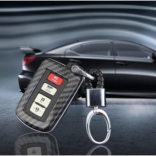 New Soft TPU Car Key Case Cover For Toyota Prius Camry Corolla C-HR CHR RAV4 Prado 2021 Accessories Keychain Covers