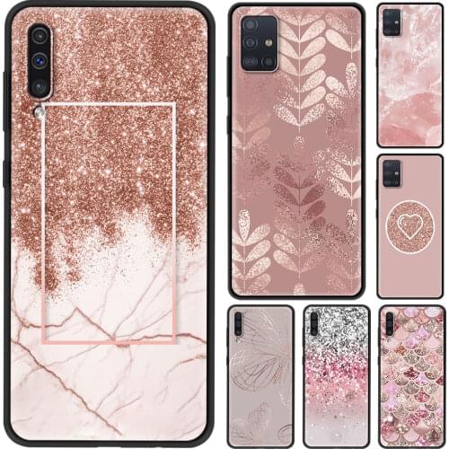 Cellphone Case For Samsung A21s A51 A71 A91 A72 A52 A42 A41 A32 A31 A21 EU A12 A11 A02 A02s A01 Fashion Pink Hearts Cover
