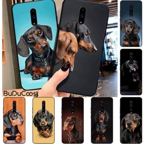 Cute Dachshund dog Phone Case for RedMi 5 5plus 6 Pro 6A S2 4X GO 7A 8A 7 8 9 K20 case