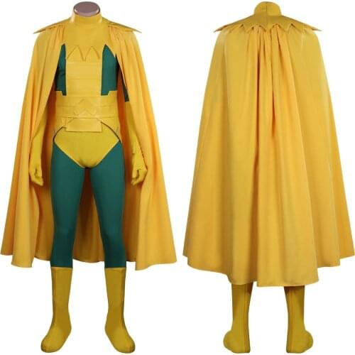 Loki Season 1 Loki King Cosplay Costume Outfits Halloween Carnival Suit