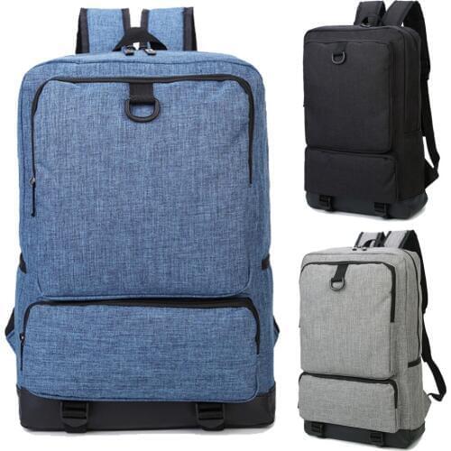 14 15 15.6 inch Nylon Solid Computer laptop notebook bags Backpack case Durable for Men Women Business School Travel