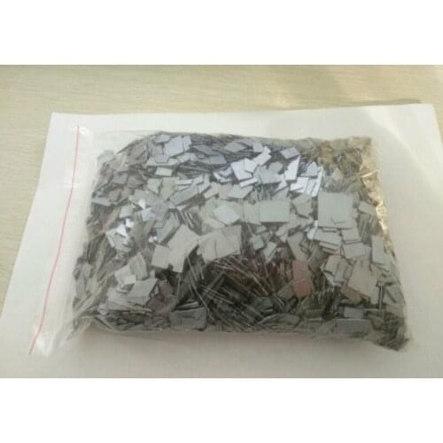 Monocrystalline silicon wafer, 6N monocrystalline silicon wafer, 999999 silicon. 100g / 1 package; 1000g / 1 package