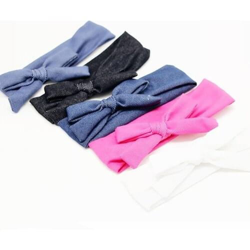 CowboyBOW Headband Yoga Hairband for Woman Girl Knot Hair Bands Turban Headwrap Bandana Bow Headwear Bandage Hair Accessories